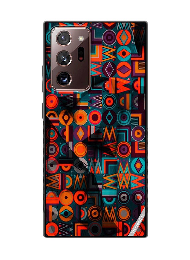 VR CREATIVE Protective Case Cover For Samsung Galaxy Note20 Ultra 5G Flower Design Multicolour - Image 1