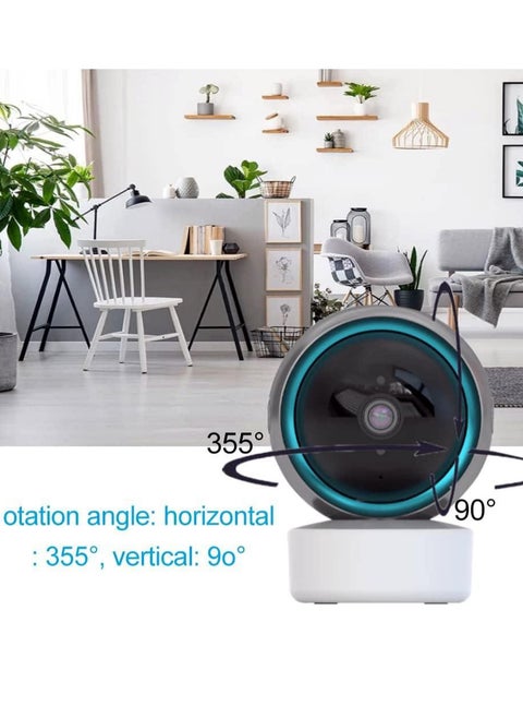 كاميرا منزلية Geek Space Big Eye 360° تدعم شبكة Wi-Fi ثنائية النطاق (2.4G/5G)