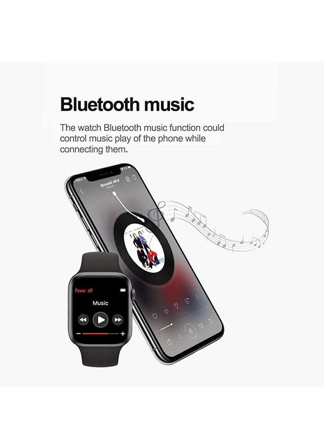 Generic - U78 smart watch that alerts calls and messages, supports the Arabic language, compatible with Android and IOS systems - Image 1