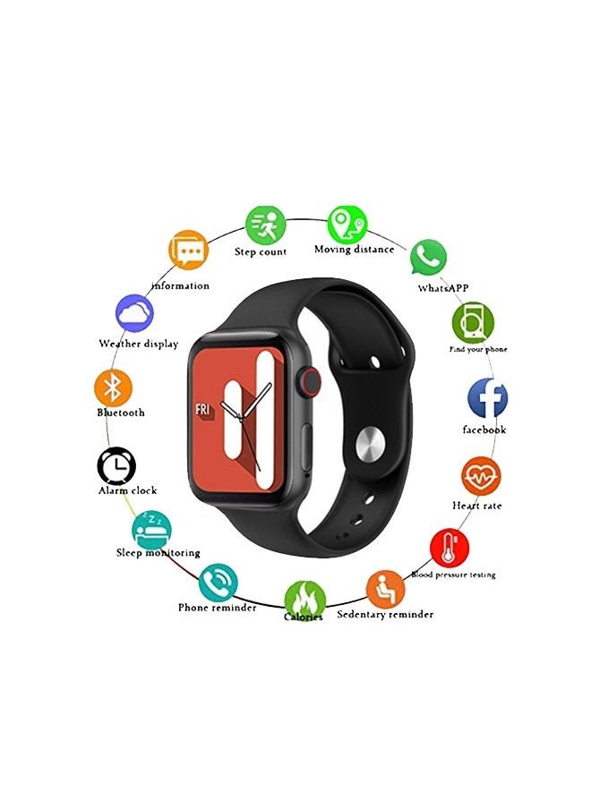 Generic - U78 smart watch that alerts calls and messages, supports the Arabic language, compatible with Android and IOS systems - Image 1
