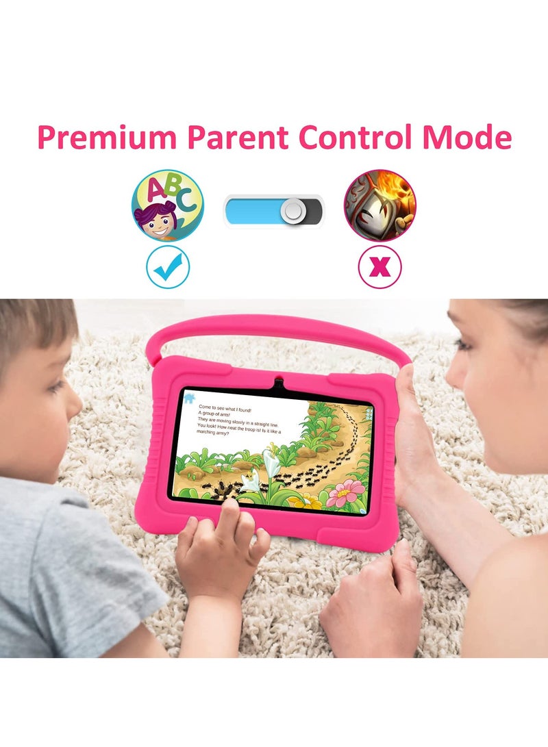 7 Inch Android Kids Tablet PC For Study Education 1G RAM 16G ROM WiFi 1024x600 Children Tablets With Silicone Tablet Case - Image 3