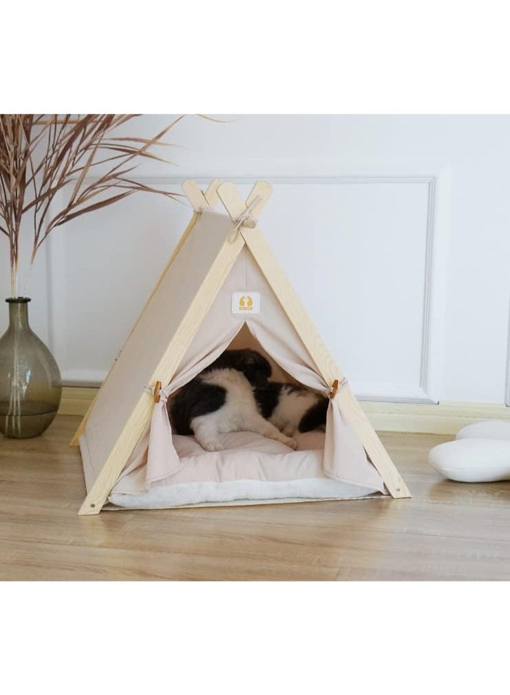 يُسلِّم خيام الحيوانات الأليفة، خيام القطط والكلاب، أكياس نوم دافئة وناعمة لأقفاص الكلاب والقطط، أسرّة/حصائر كهوف لأقفاص الكلاب والقطط، خيام حيوانات أليفة محمولة وقابلة للطي مناسبة للاستخدام الداخلي والخارجي، خيام قابلة للطي، غرف ولادة القطط، أقفاص القطط، وبيوت القطط. - Image 4