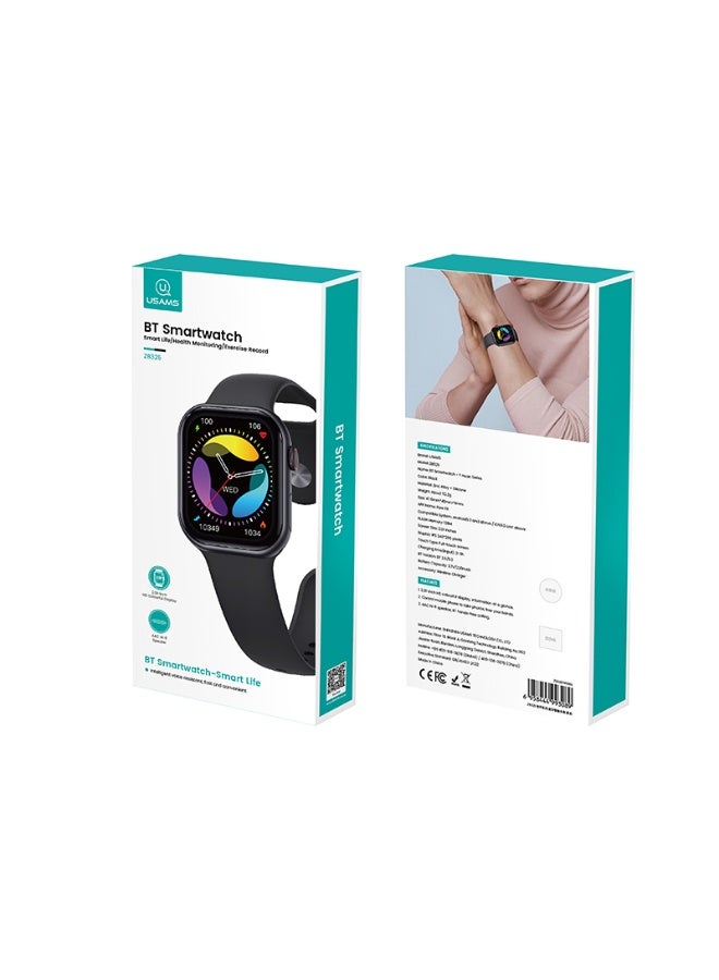 Usams 1) USAMS ZB325 Smartwatch – 2.01'' HD Display – Bluetooth Calling – Health & Sleep Monitoring – 20+ Sports Modes – Magnetic Chargin - Image 5