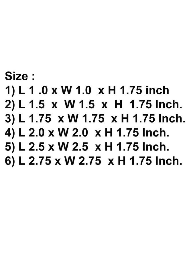 Cake Decor 6Pcs Triangle Shape Stainless Steel Cookie Cutter, Cutter Bakeware Mould Biscuit - Image 2
