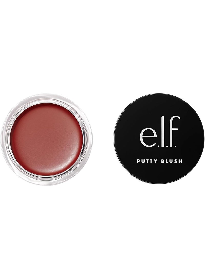 elf Putty Blush, Creamy & Ultra Pigmented Formula, Argan Oil & Vitamin E, Maldives, 0.35 oz/10 g