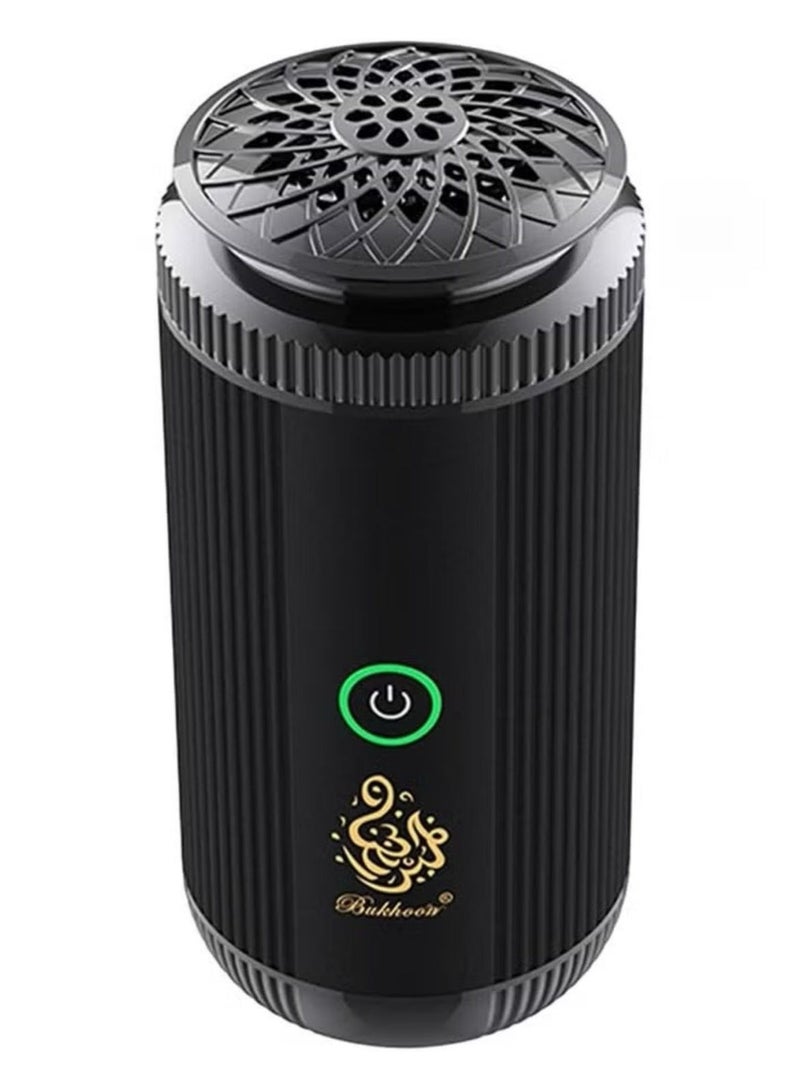 Denx Electronic Incense Burner with Radiator Fan  Premium Material   2000mAh Battery  Type-C Charging – Portable Burner for Home, Car, and Room - Image 5