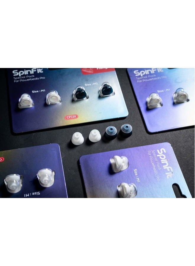 SpinFit CP220 – Patented Silicone Eartips for Replacement (2 Pairs) (4.4 mm Nozzle Dia.) - Image 5