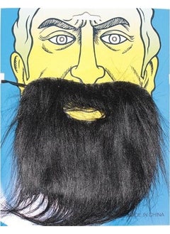 Ema Fake Beard Mustache Black Color 