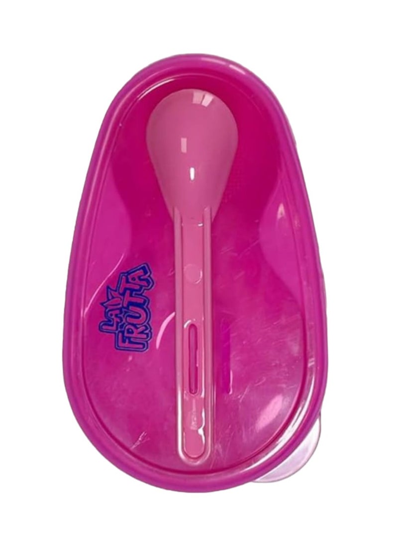 La Frutta La Frutta baby food Bowl safe plate for kids - pink  - Image 3