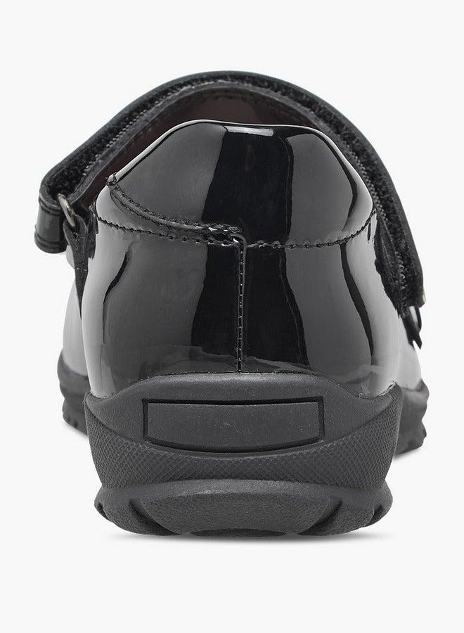 جونيورز حذاء ماري جين بناتي بتفاصيل فراشة وإغلاق لاصق - Image 5