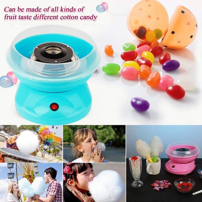 Derovan Electric Cotton Candy Maker – Portable Automatic Sugar & Candy Floss Machine, DIY Mini Candy Flosser for Kids & Parties - Image 2