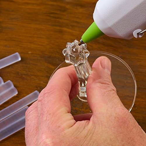 AdTech Mini Hot Glue Sticks – 50 Pack, 4" Length, Crystal Clear, Fast & Strong Bonding, Multi-Temp for High & Low Temp Glue Guns, Acid-Free - Image 3