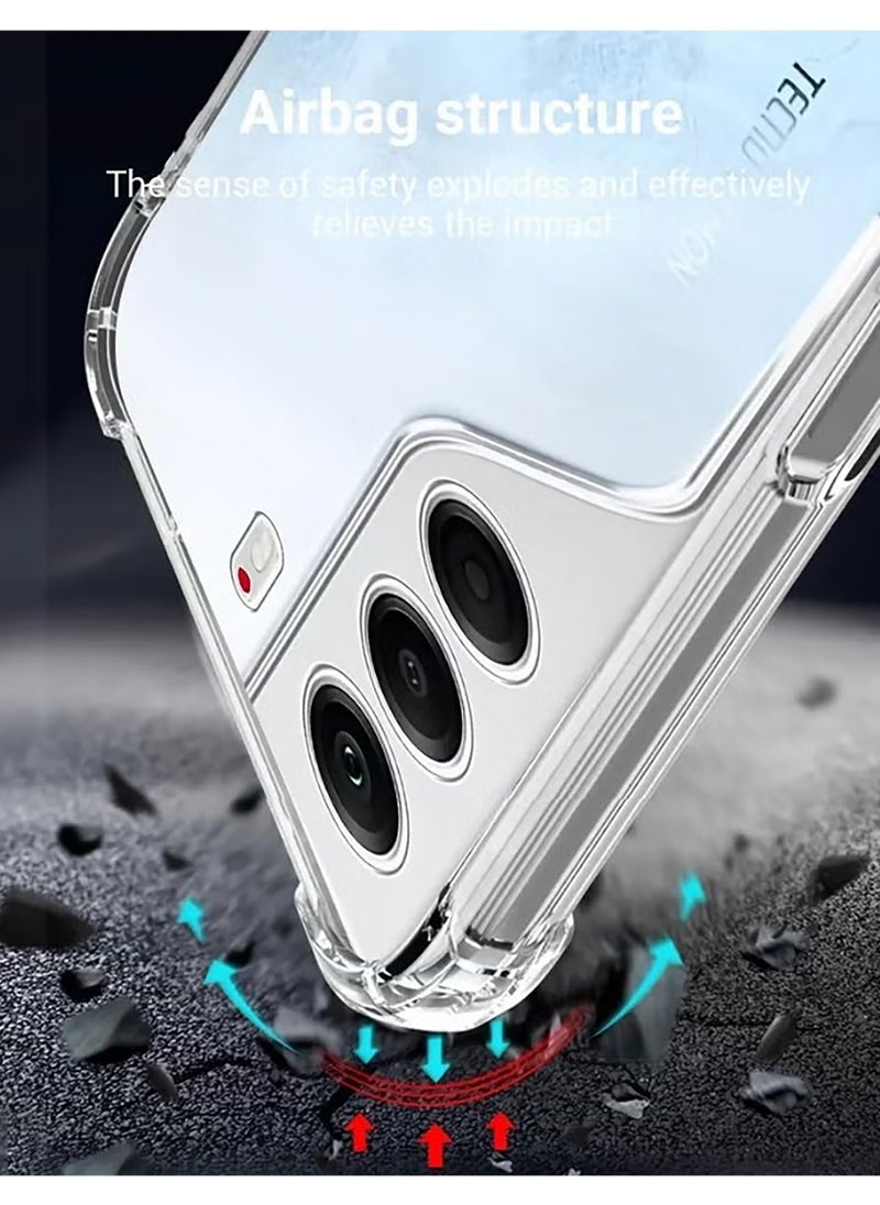 Generic - Transparent Anti-drop Case for TECNO Camon 40 Pro 5G Clear TPU Four Corners Protection Cover Soft funda - Image 1