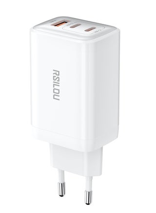 R4292 65W 1A2C Super Fast Charger, Triple-Port with GaN Technology, 2 USB-C and 1 USB-A, a high-performance charger, Power, Speed, and Safety in One Compact Design, Supports apple and all smartphones, tablets, Bluetooth headphones, and more, MultiProtect Protection - pzsku/Z663ED84001DFEA90EB62Z/45/_/1740182233/657402f4-09f6-4028-83d4-2a961fbce9c9