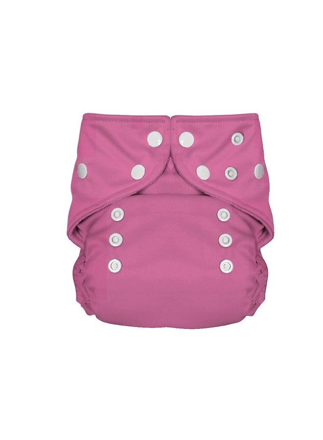 Bumtum 0 To 3 Years Baby Freesize Ultrahygiene Waterproof Cloth Diaper 5Hrs Absorbency ; Washable & Reusable Diaper And Cotton Soaker (Pack Of 3 Pink) - Image 4