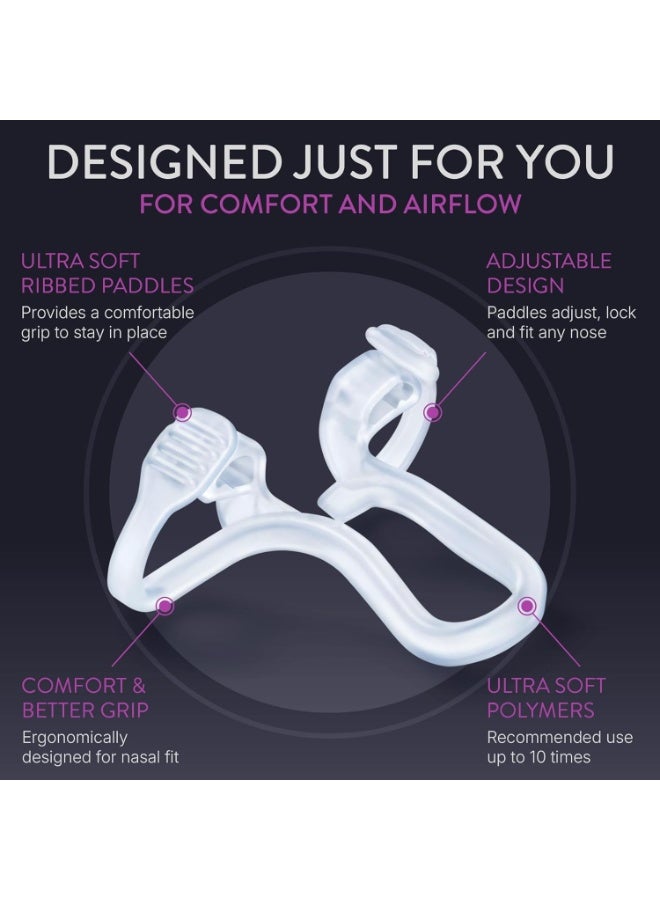 Rhinomed Mute Nasal Dilator for Snore Reduction - Starter Pack - Image 2