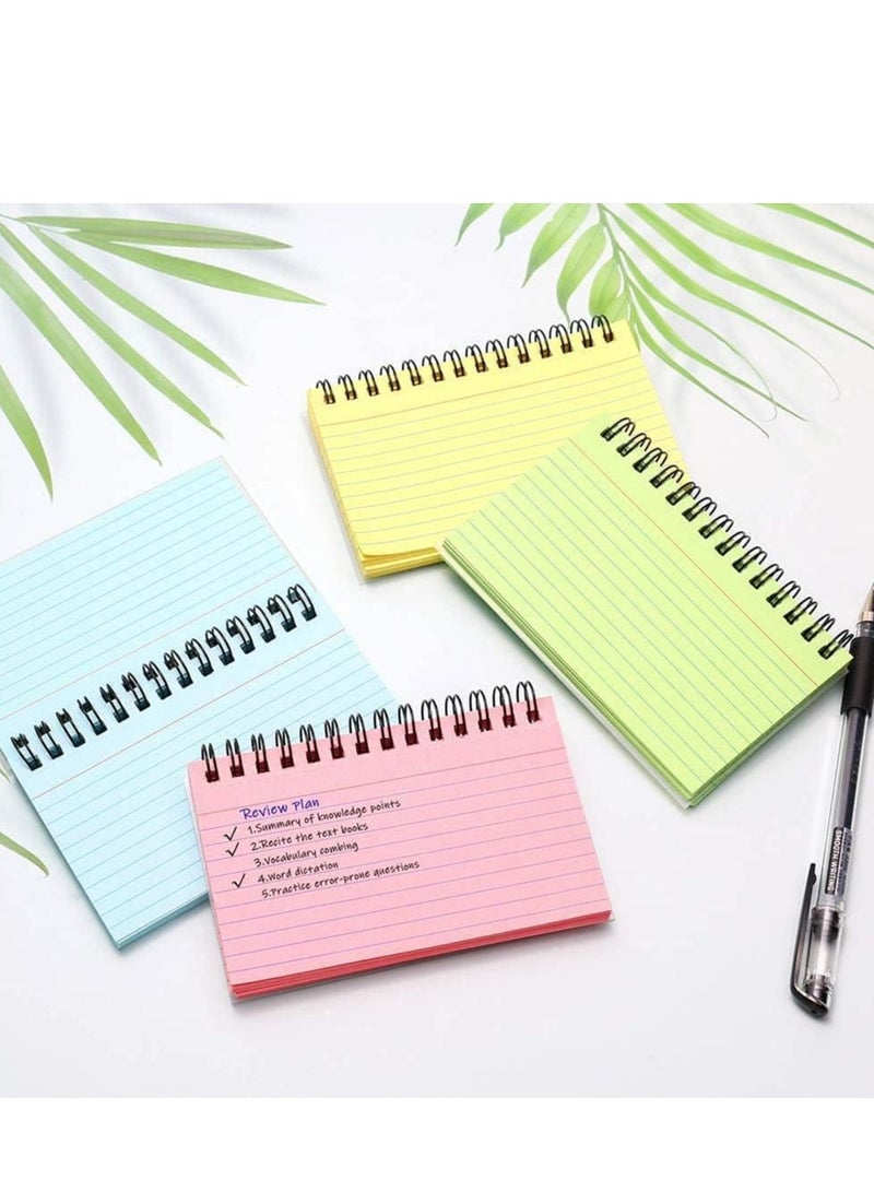 أوزيغالور 8 عبوات دفتر ملاحظات حلزوني للمدرسة، دفتر ملاحظات مسطر للمدرسة، دفاتر ملاحظات مسطرة لعمل الأطفال، المدرسة. - Image 5