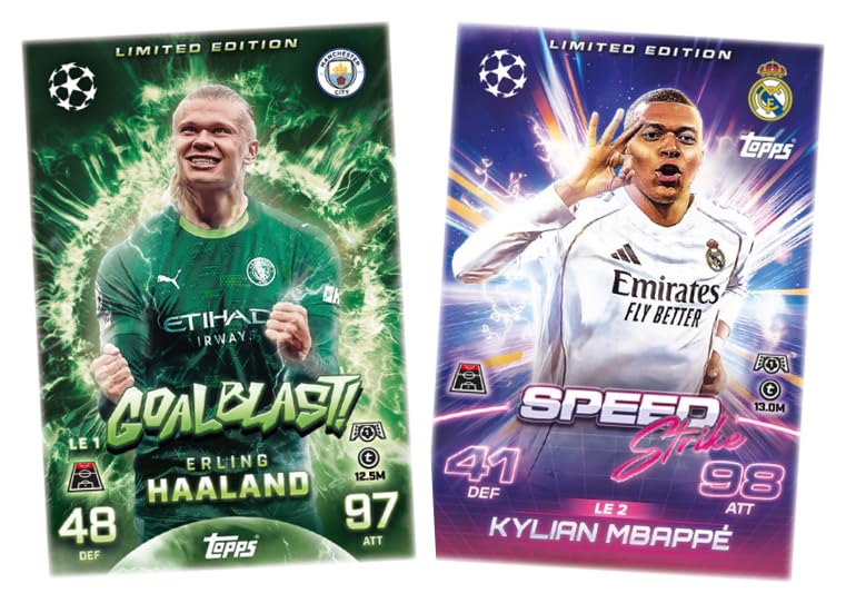 Topps بطاقات تداول وجمع UEFA Champions League Match Attax 2025-26 (حزمة لعبة ذكية برو + حزمة متعددة) - Image 4