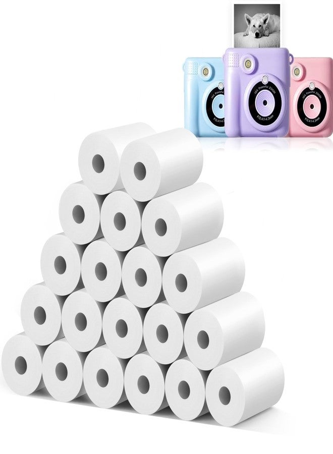 MIARALA 20-Pack Instant Print Camera for Kids Refill Print Paper, HD Paper Camera, Kidizoom Print Camera Paper Refill for Most Kids Instant Camera - Image 1