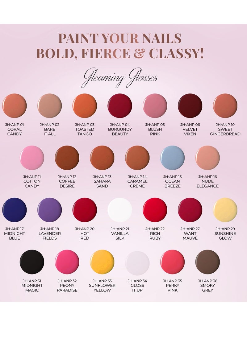 Just Herbs Just Herbs Nail Polish 12 COLOUR Ocean Breeze  - Image 2