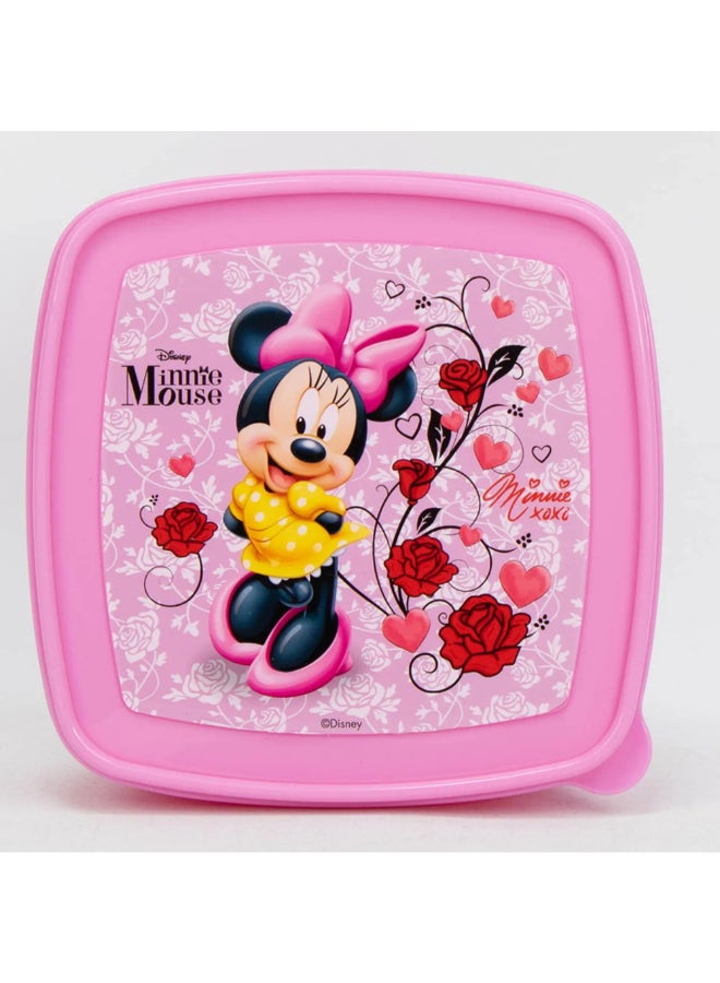 SunCe 5-Piece Disney Minnie Zipper Closure Trolley Backpack Set Pink and Black 24 x 6 x 6 cm SUNS-8010DMM  - Image 3