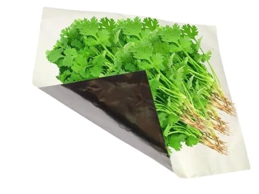 Fabby Paper FOIL Ready to use Perfect Cut Size Breathable Plastic Free Wrap Roti Parantha Sandwich Rolls Burgers White and Silver foil 10mtr Pack of 3 - Image 3
