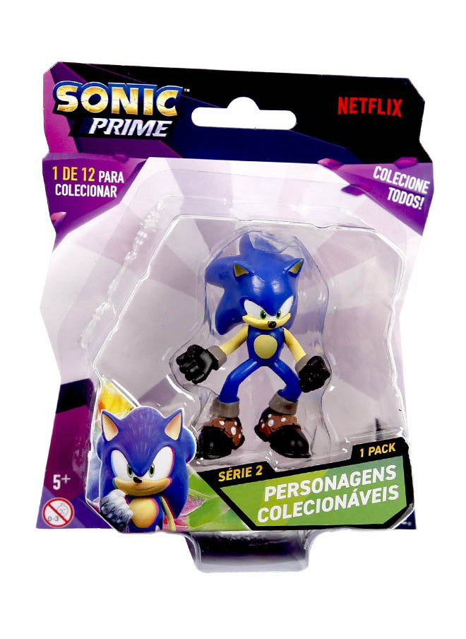 SONIC Figure Blister 2.5-Inches, Assorted 1 Piece (Style & Color May Vary) | Collectible Figure | Action Figure | Perfect Gift for Kids and Collectors  - Image 2