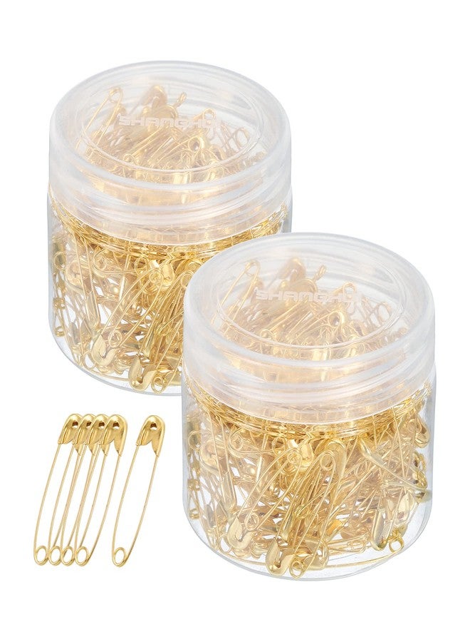 YOKIVE 480 Pcs Safety Pins, Sewing Pins | Great for Art, Craft, Clothing, Daily Use (Gold, 1-Inch) - Image 1
