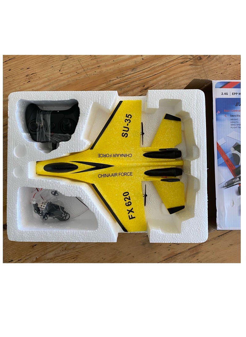 AROAQ RC Remote Radio Control Drones Airplanes Red four Battery Toy Kids Gift  - Image 4
