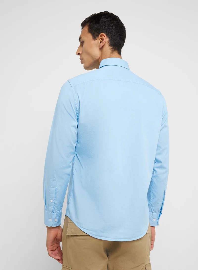 Ripples Men's Button down Collar Shirts