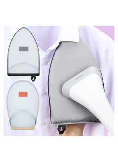 XiuWoo 【2 Style】Round ironing board holder, 8.58 x 5.7 1.1 in, Pointed 9.8 5.9 in; The pointed small iron is applied to collar and sleeves, while the round  - Image 1