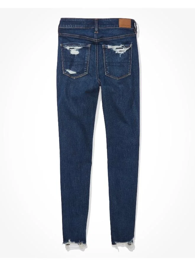American Eagle AE Ne(x)t Level Patched High-Waisted Jegging