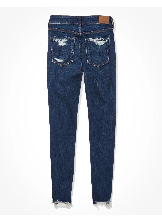 American Eagle AE Ne(x)t Level Patched High-Waisted Jegging  - Image 4