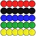 Mototo 30 Pieces Foldable Flying Disc Fans with Bag Folding Pocket Toy Set for Kids Fun Birthday Party Favors Summer Outdoor Activity Game Halloween Christmas 5 Colors 8 inches - Image 2