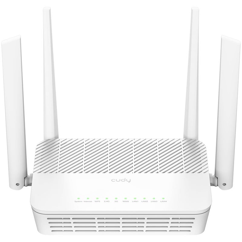 Cudy WR3000S AX3000 Dual Band WiFi 6 Mesh Router 5 Gigabit Ethernet RJ45 Ports 4 Antennas MUMIMO OpenVPN Wireguard Zerotier Ipsec VPN Cloud APP - Image 2