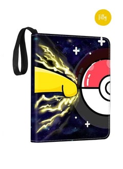 Filly Card Holder Binder Carrying Case for Pokemon Cards Portable Trading Cards Holder Collector Album holder holds 400 Cards with 50 Removable Sheets and 4 Pockets  - Image 1