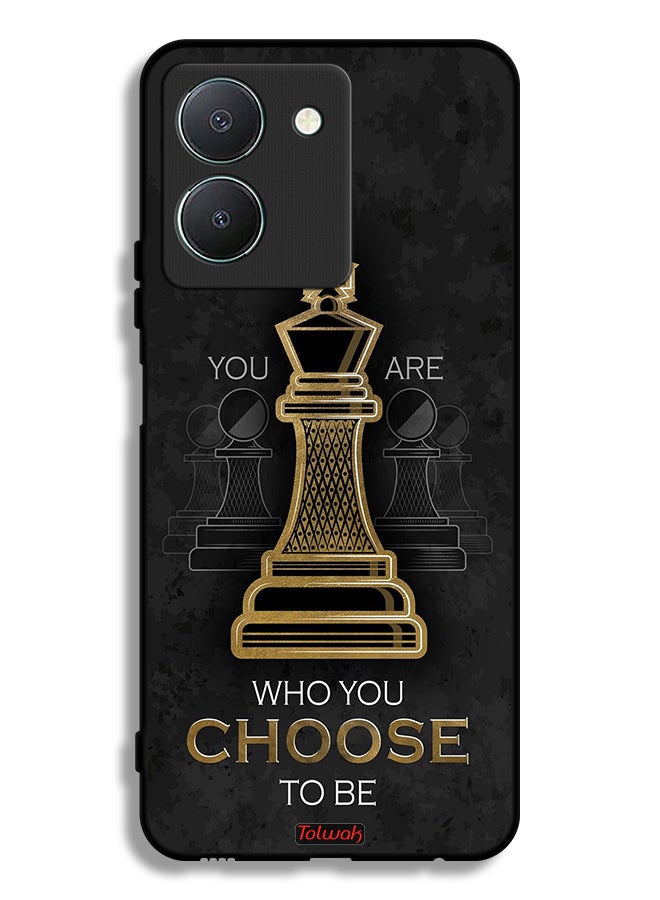 Tolwak Vivo Y36 5G Protective Case Cover You Are Who You Choose To Be - Image 1