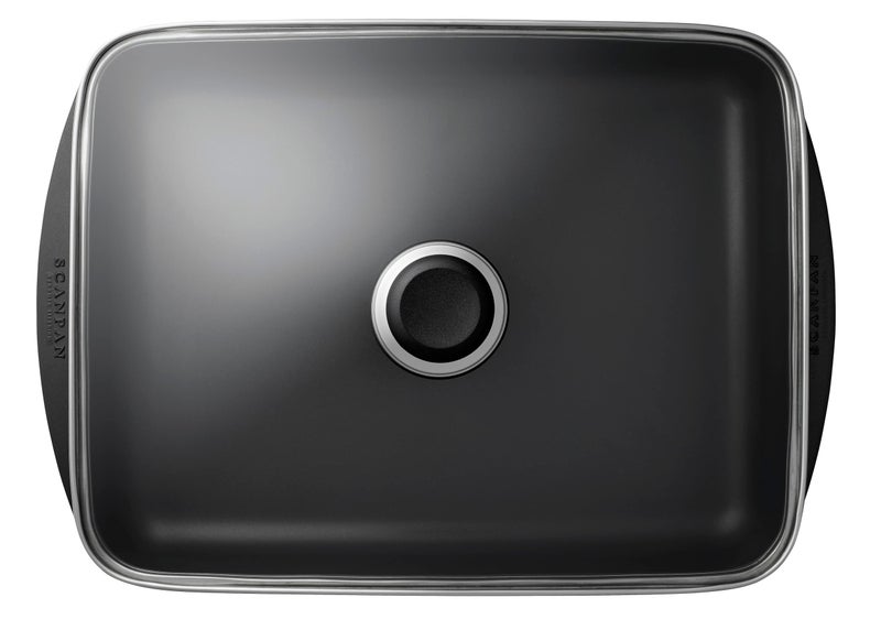 Scanpan Classic 5.25 QT (15.25 inch x 10.5 inch) Nonstick Roasting Pan – Compatible with Gas and Electric Stovetops, Metal Utensil Safe, Oven Safe to 500°F, Dishwasher Safe - Image 5