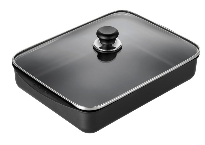 Scanpan Classic 5.25 QT (15.25 inch x 10.5 inch) Nonstick Roasting Pan – Compatible with Gas and Electric Stovetops, Metal Utensil Safe, Oven Safe to 500°F, Dishwasher Safe - Image 4