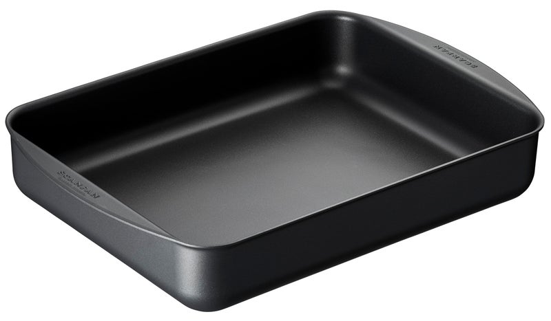 Scanpan Classic 5.25 QT (15.25 inch x 10.5 inch) Nonstick Roasting Pan – Compatible with Gas and Electric Stovetops, Metal Utensil Safe, Oven Safe to 500°F, Dishwasher Safe - Image 1