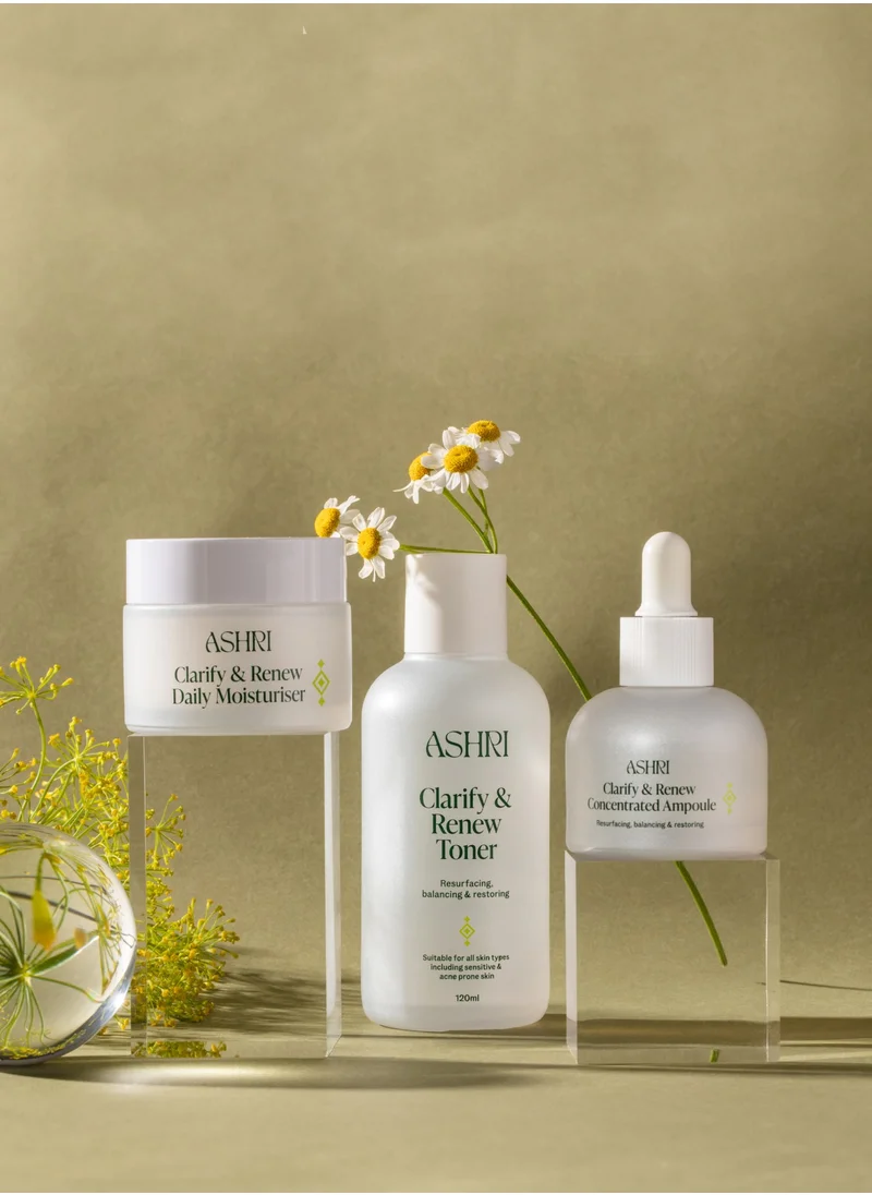 Ashri Skin Clarify & Renew Trio