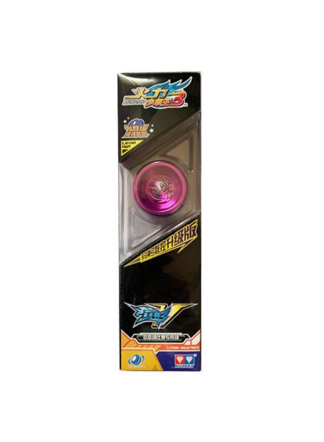 Odi Double Diamond Fire Less King Yo-Yo Ball Swordsman Purple Firefox Xuan Magic Ice Flame Black Sword Holy Ring Toy-Color:Tianma Magic V Pink - Image 1