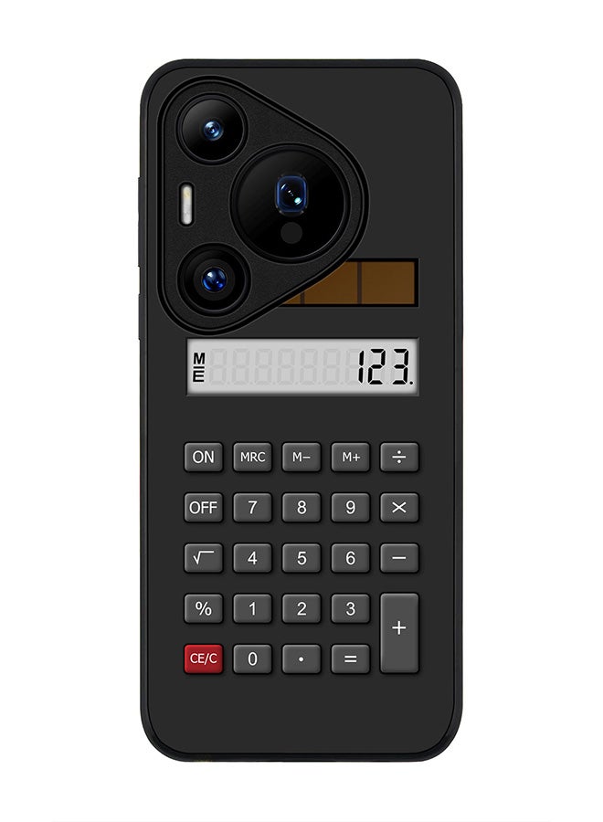 Stylizedd حافظة حواف سوداء متينة لهواوي بورا 70 برو / هواوي بورا 70 برو بلس، حافظة مرنة رفيعة مضادة للسقوط من TPU جل - كالك (أسود) - Image 1