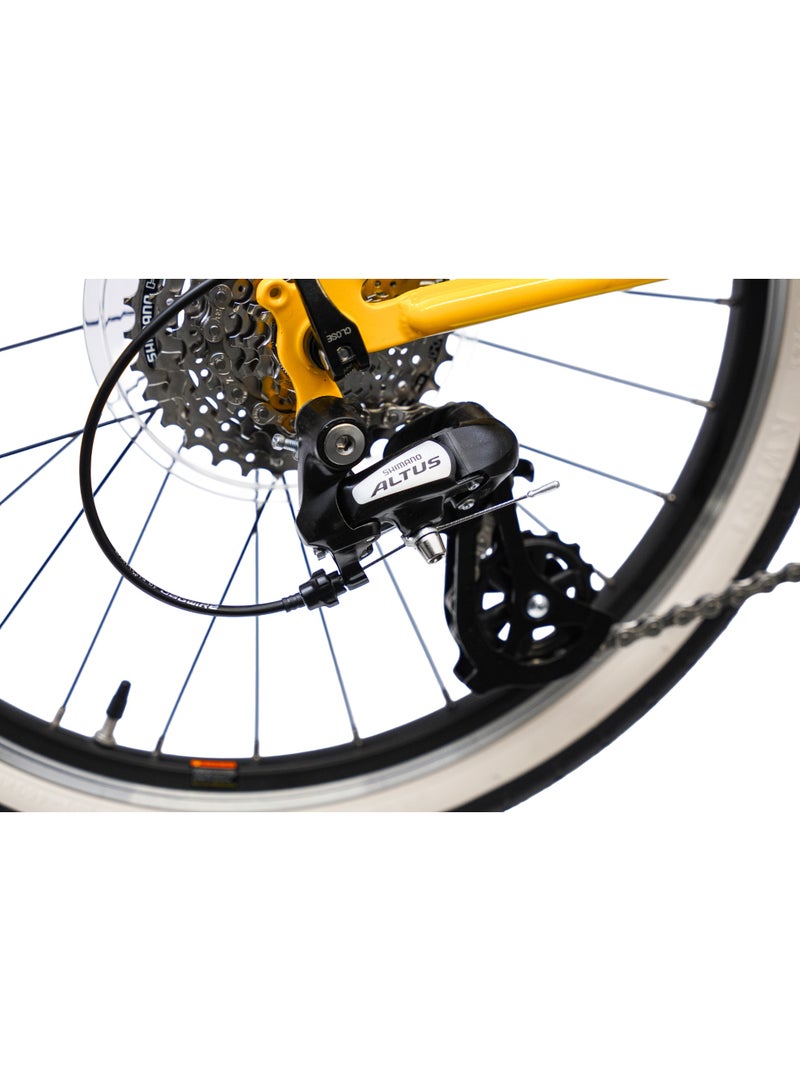 Dahon Folding bike Dahon Boardwalk D8 20'' Yellow - Image 3