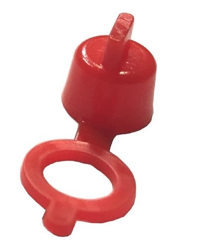 Clips AND FASTENERS 50 غطاء تركيب شحم أحمر بولي إيثيلين - Image 2