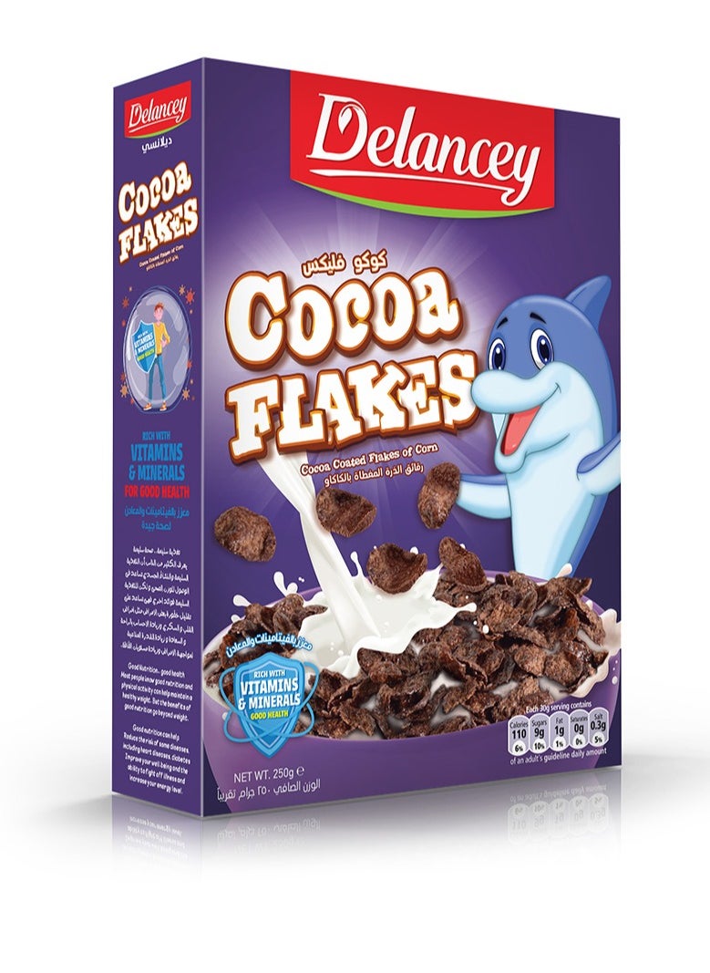 Delancey Cocoa Flakes 250 gm Delancey  - Image 1