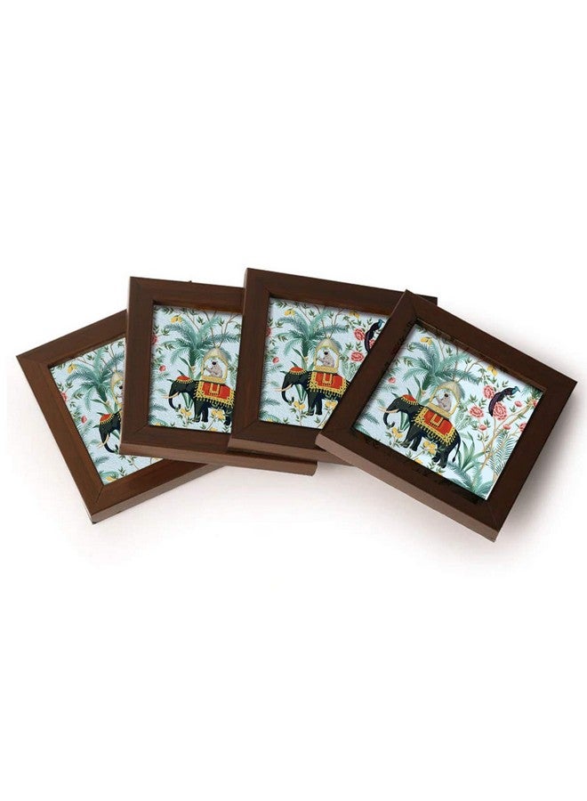 Paper Plane Design Designer Coasters Set (B) - Image 2