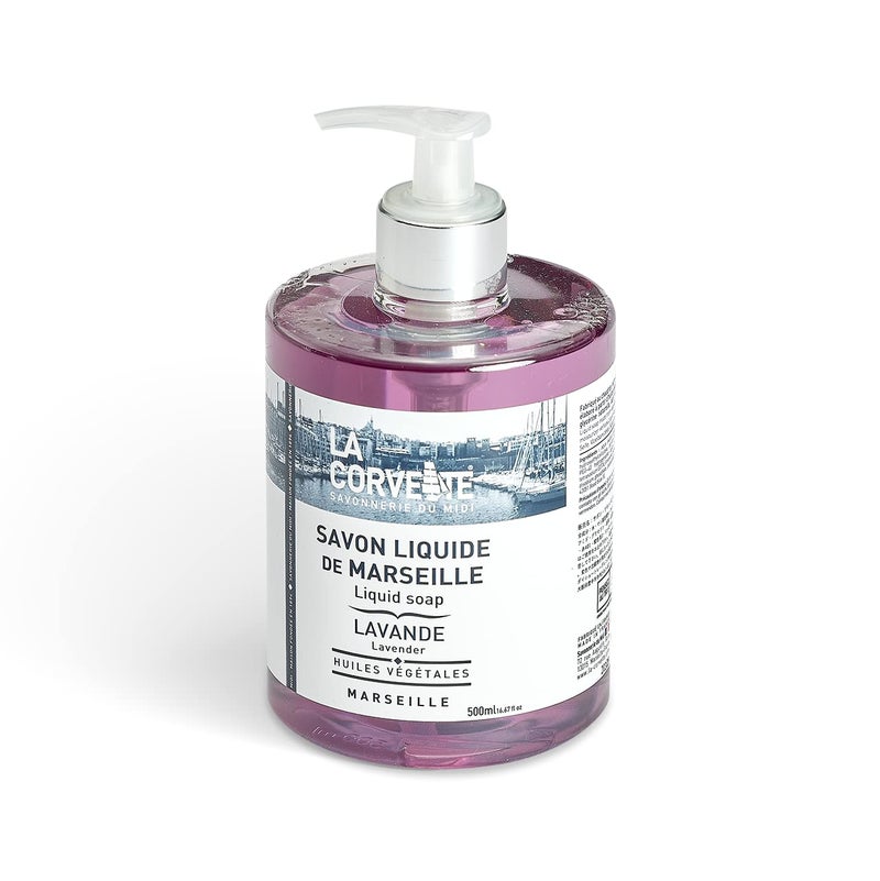 La Corvette Liquid Marseille Soap LAVENDER 500ml