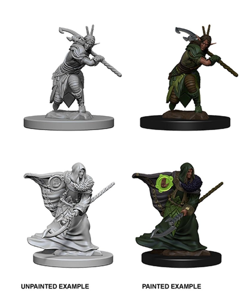 Dungeons & Dragons D&D Nolzurs Marvelous Unpainted Miniatures: Wave 4: Elf Male Druid - Image 2