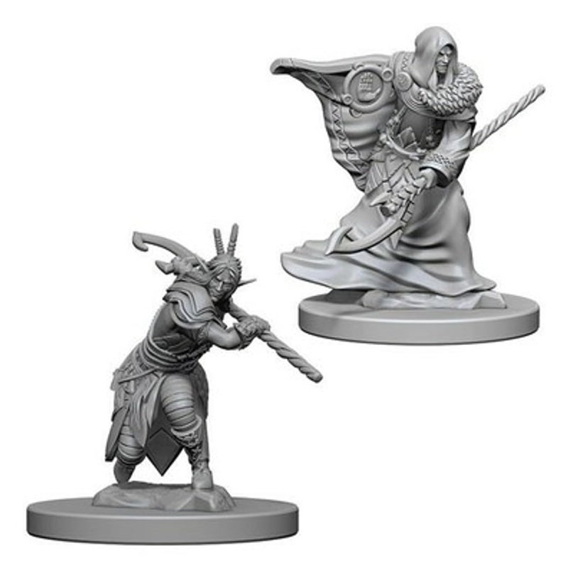 Dungeons & Dragons D&D Nolzurs Marvelous Unpainted Miniatures: Wave 4: Elf Male Druid - Image 1